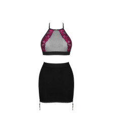 Rosenty ensemble Top et Jupe - Noir